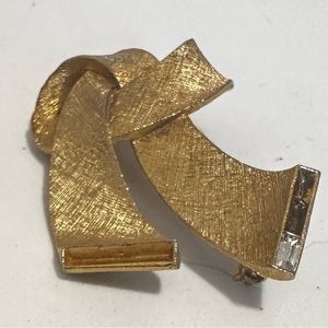 Signed brooch